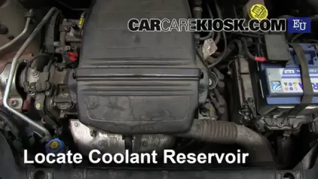 2010 Fiat Panda Active 1.2L 4 Cyl. Coolant (Antifreeze) Add Coolant